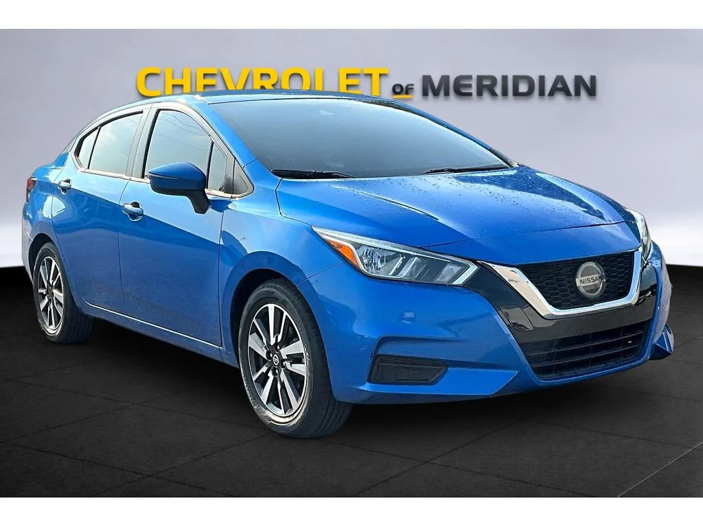 Used 2021 Blue Nissan SV image 1