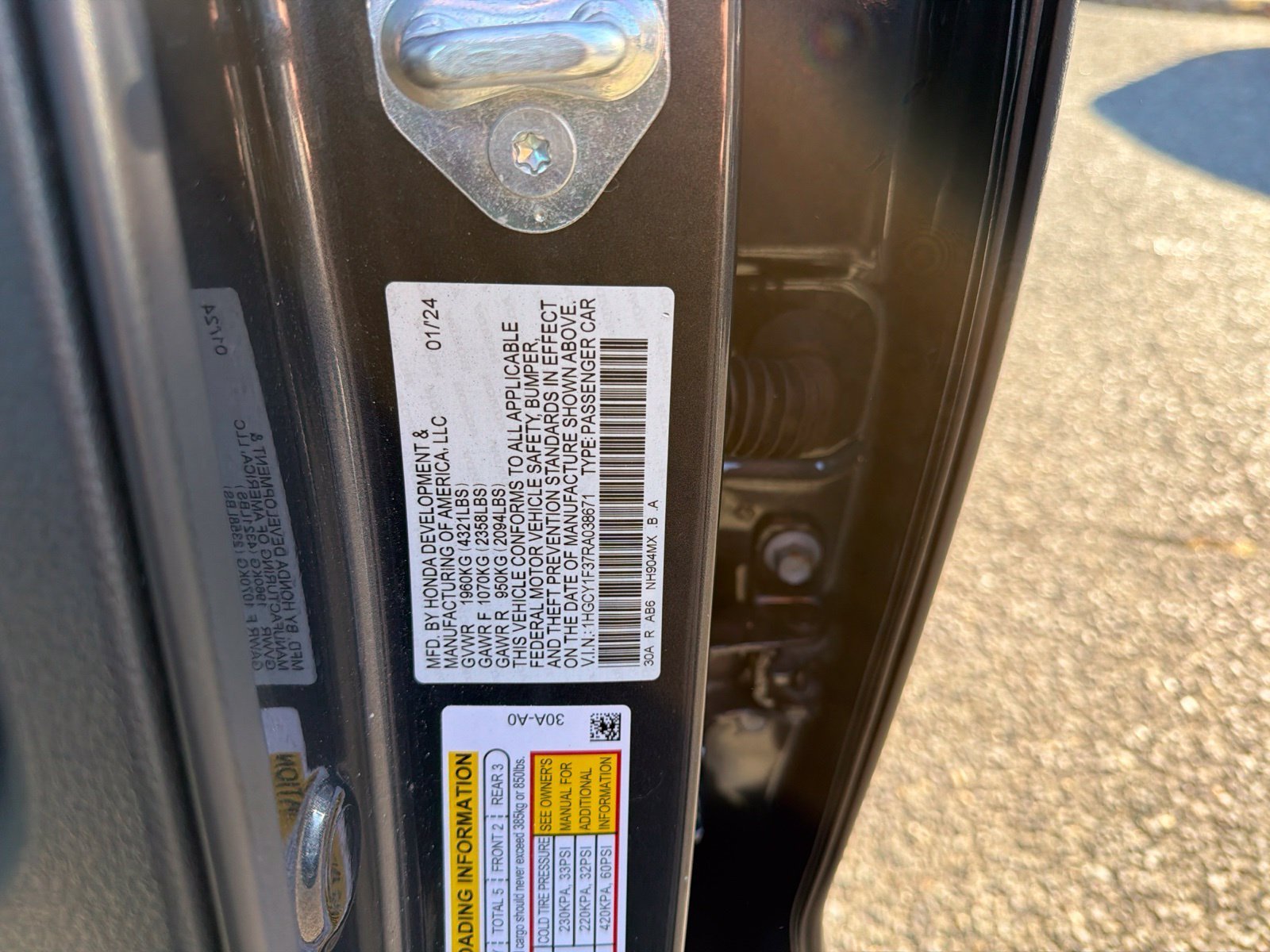 2024 Honda Accord EX - Photo 49