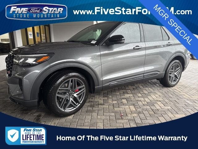 New 2026 Carbonized Gray Metallic Ford ST image 1