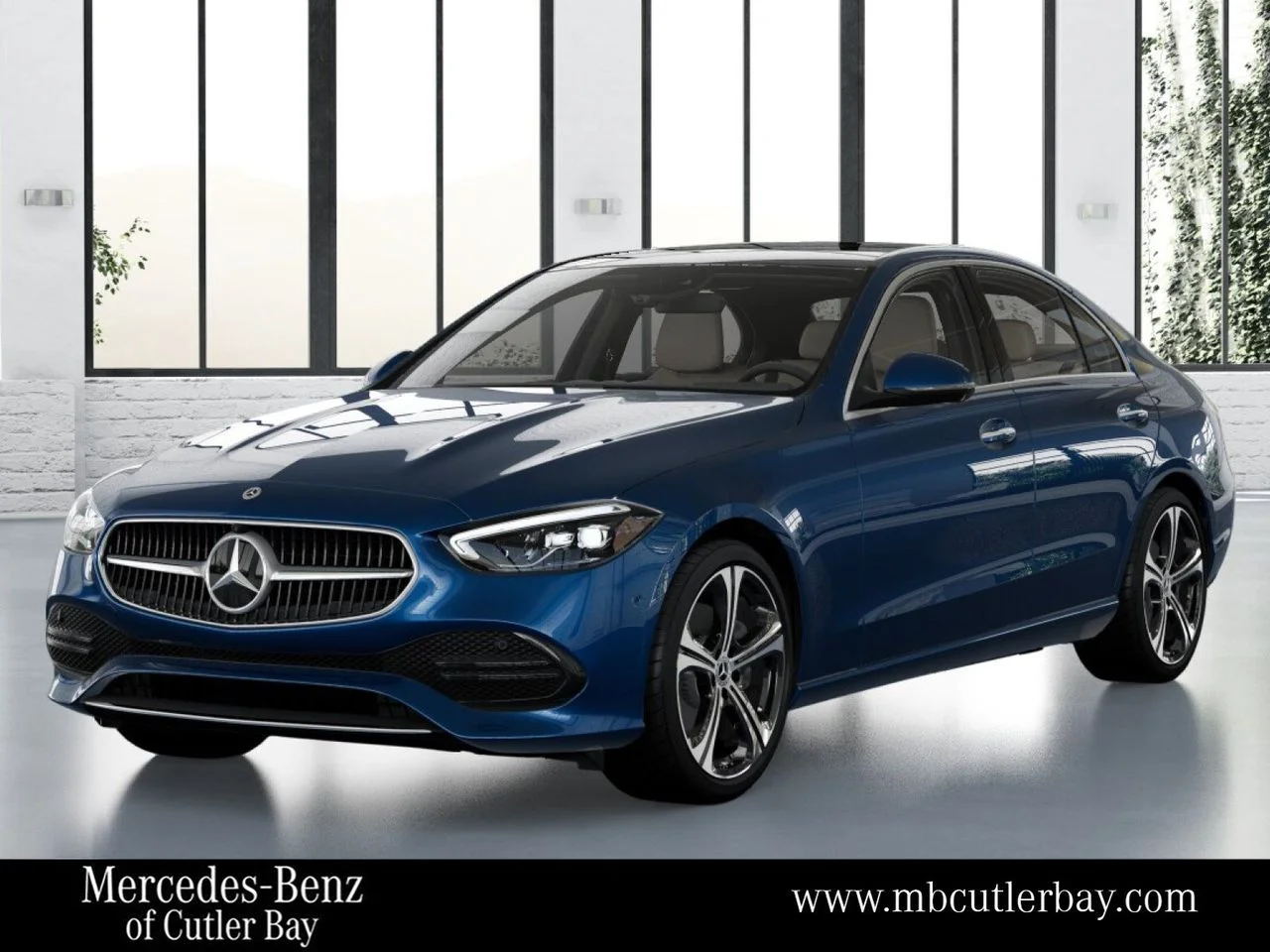 New 2026 Starling Blue Metallic Mercedes-Benz C 300 image 1