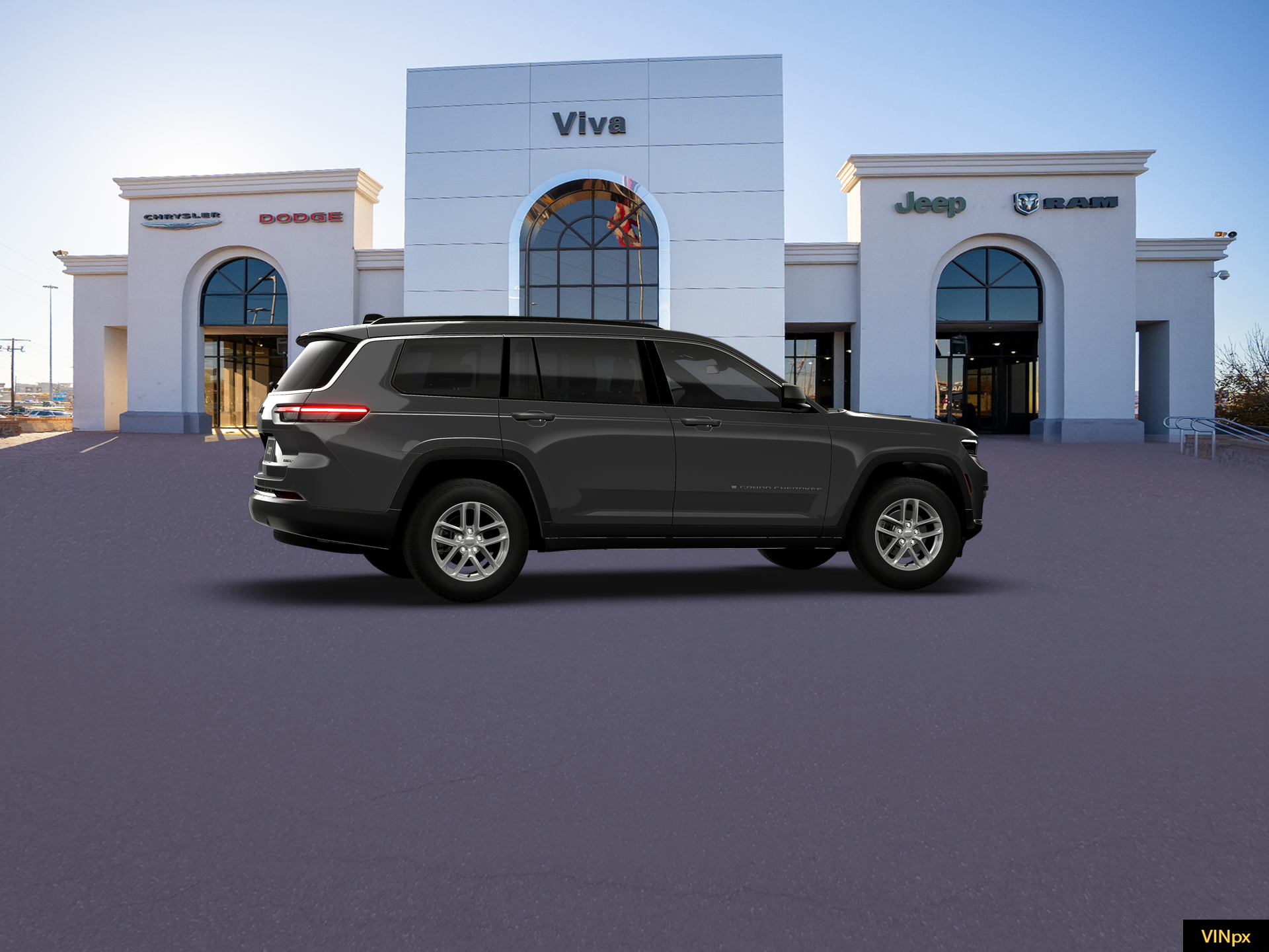 New 2026 Baltic Gray Metallic Clear-Coat Exterior Paint Jeep Laredo X image 15