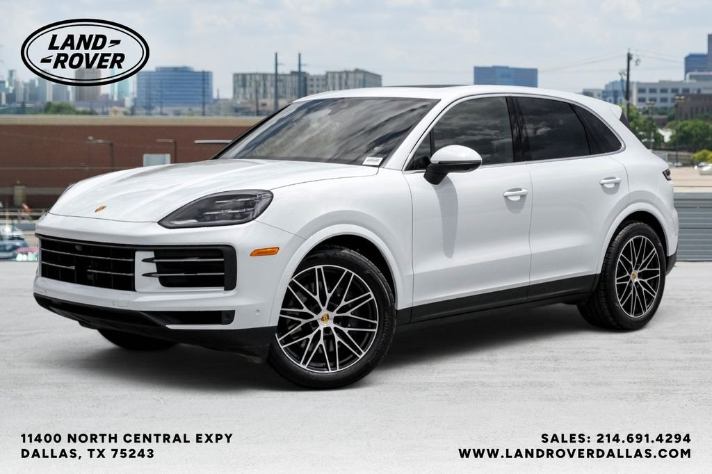 Used 2024 Carrara White Porsche Base image 1