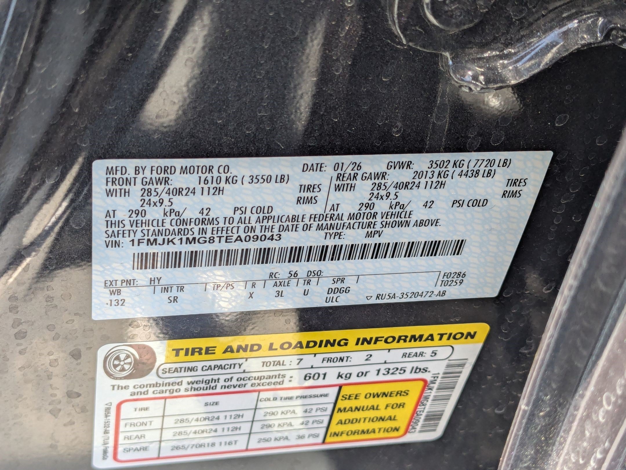 Certified Used 2026 Blue Ford Platinum image 34