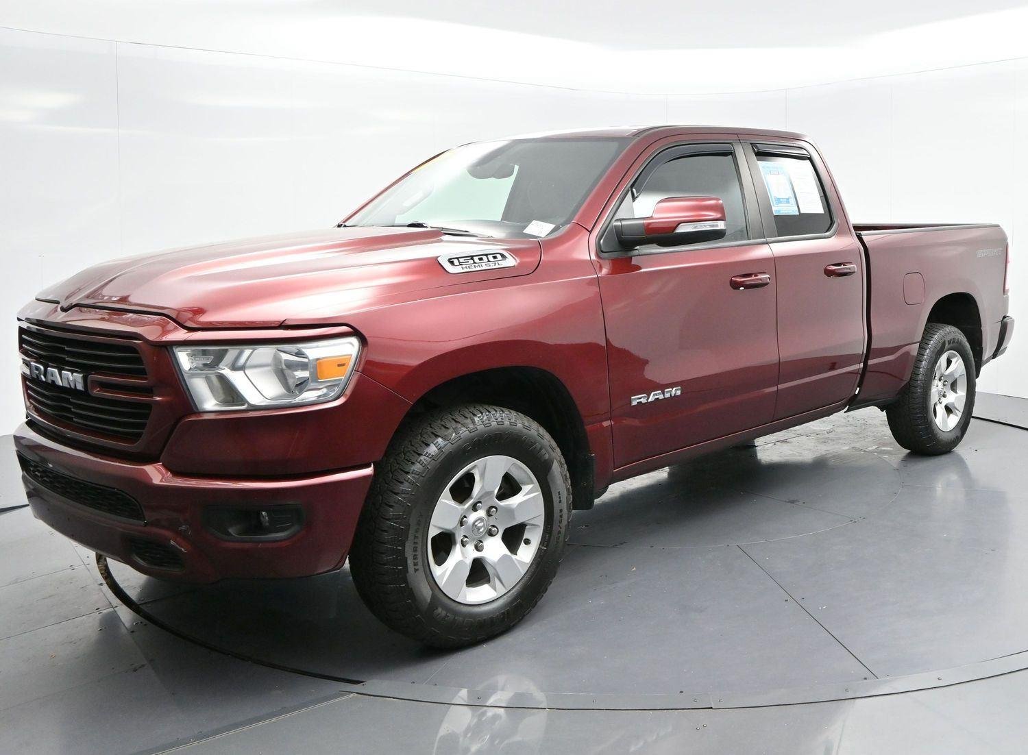 Used 2021 Delmonico Red Pearlcoat Ram Big Horn image 4