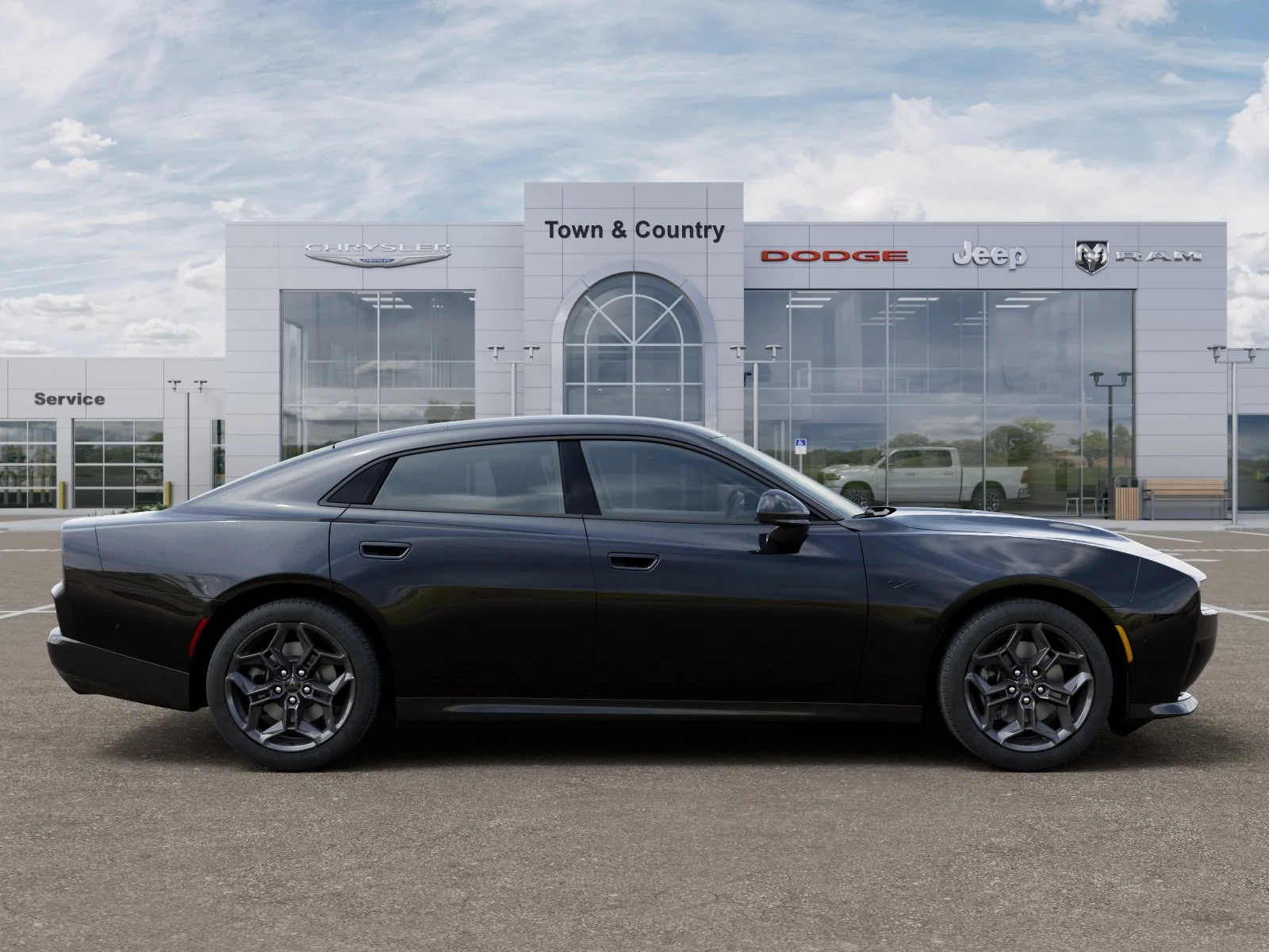 New 2026 Diamond Black Crystal Pearlcoat Dodge R/T image 47