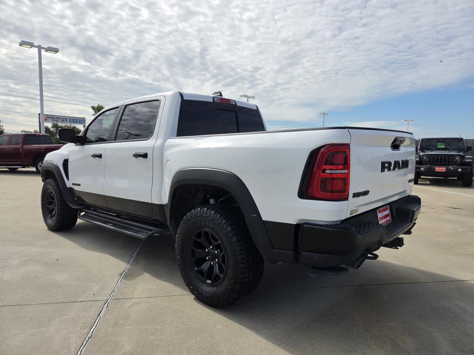Used 2025 Bright White Clearcoat Ram RHO image 3