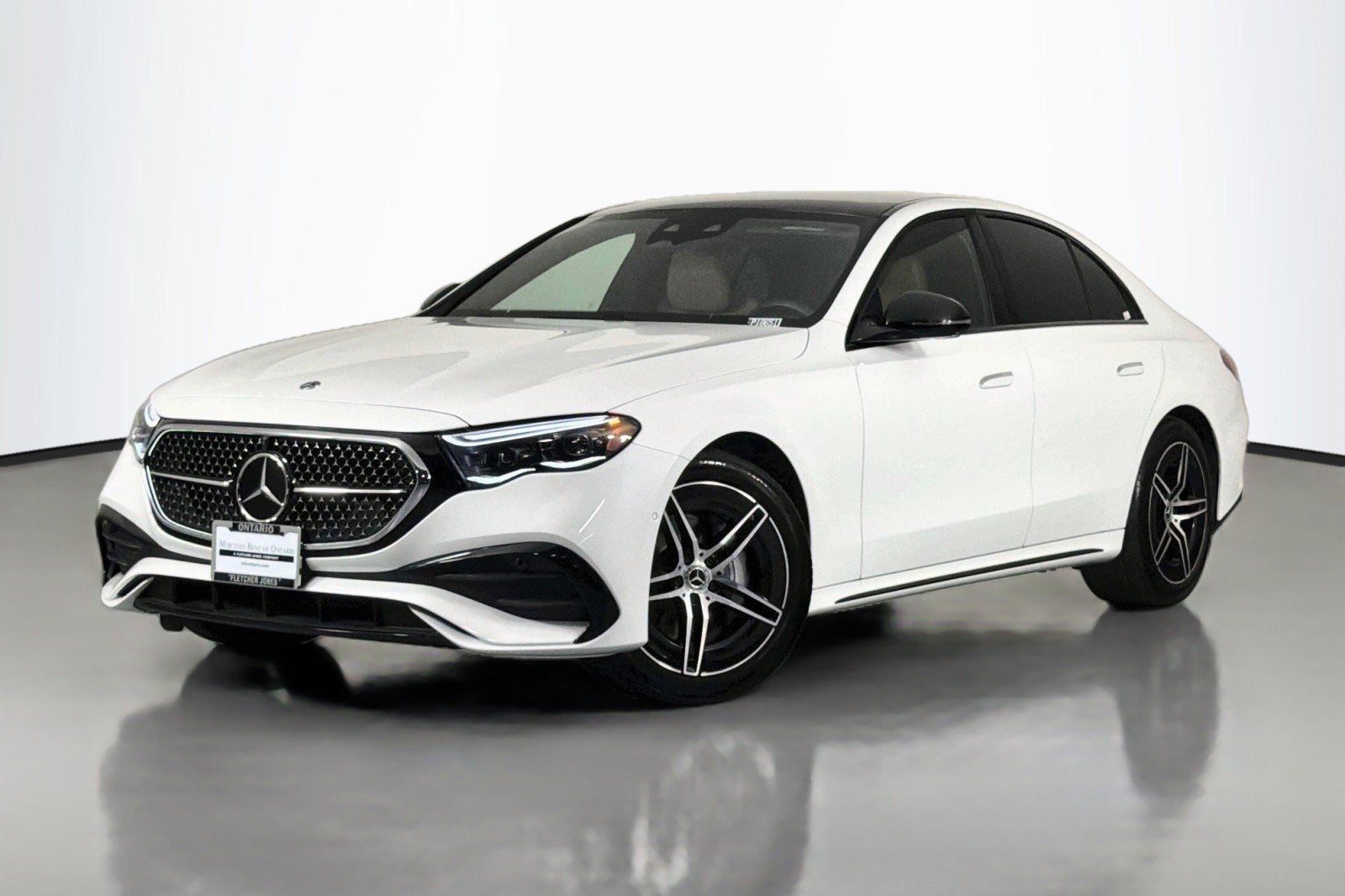Certified Used 2026 MANUFAKTUR Moonlight White Metallic Mercedes-Benz E 350 image 1