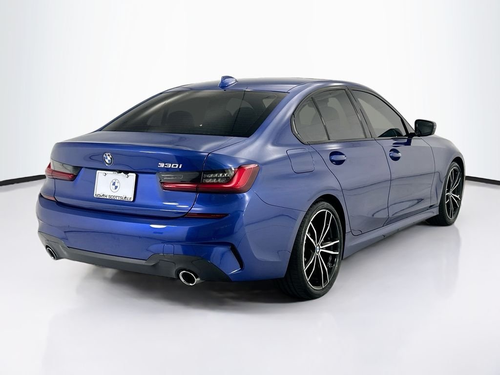 Used 2020 Blue Metallic BMW 330i image 5