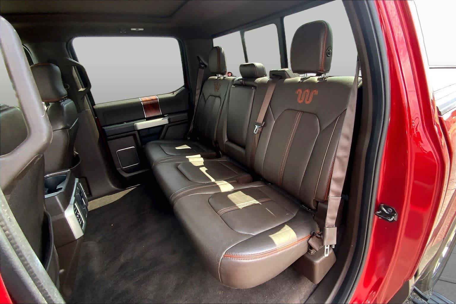 Used 2016 Ruby Red Metallic Clear Coat/Caribou Metallic Ford King Ranch image 21