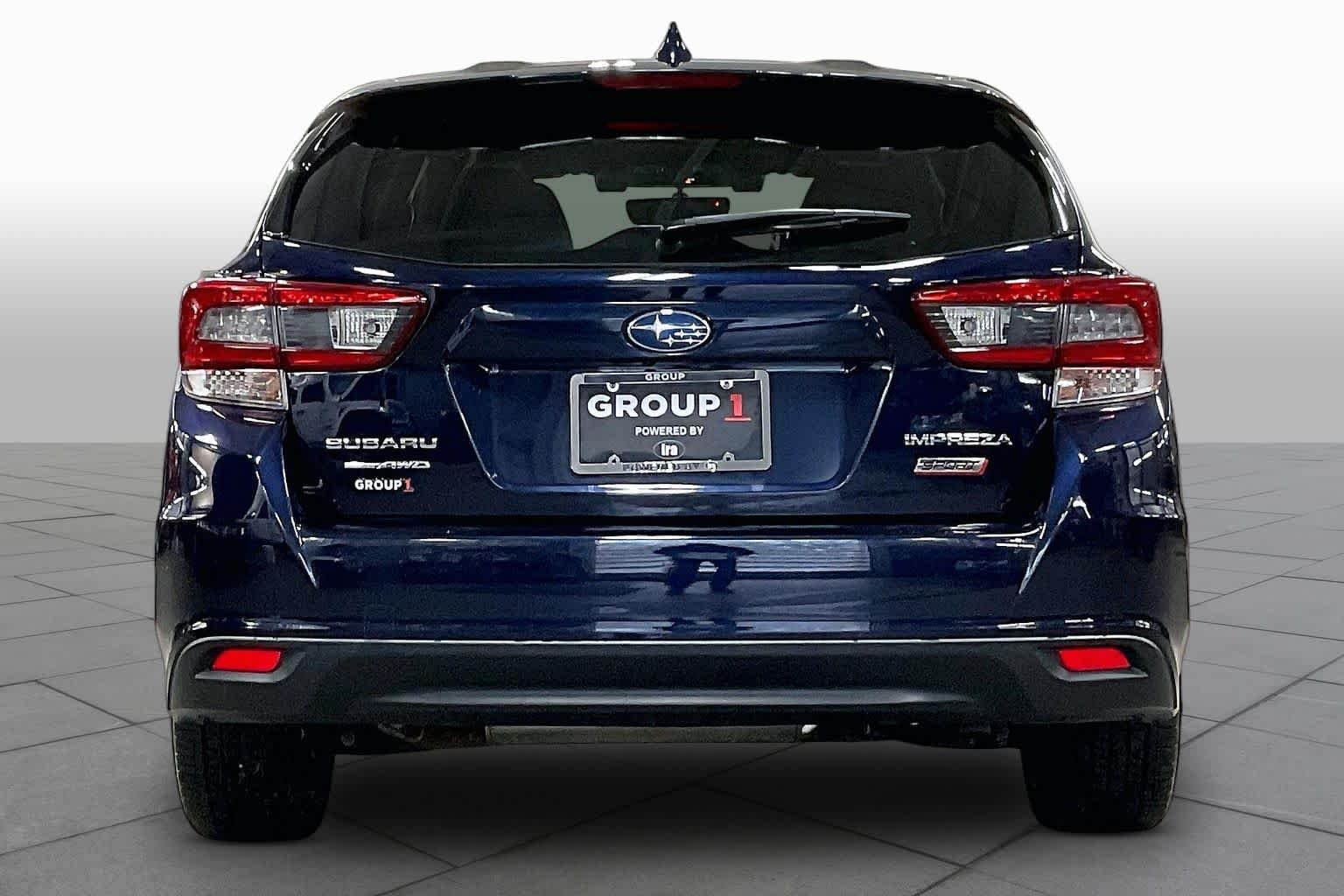 Used 2020 Dark Blue Pearl Subaru Sport image 5