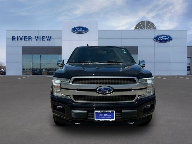 Certified Used 2019 Agate Black Metallic Ford Platinum image 2