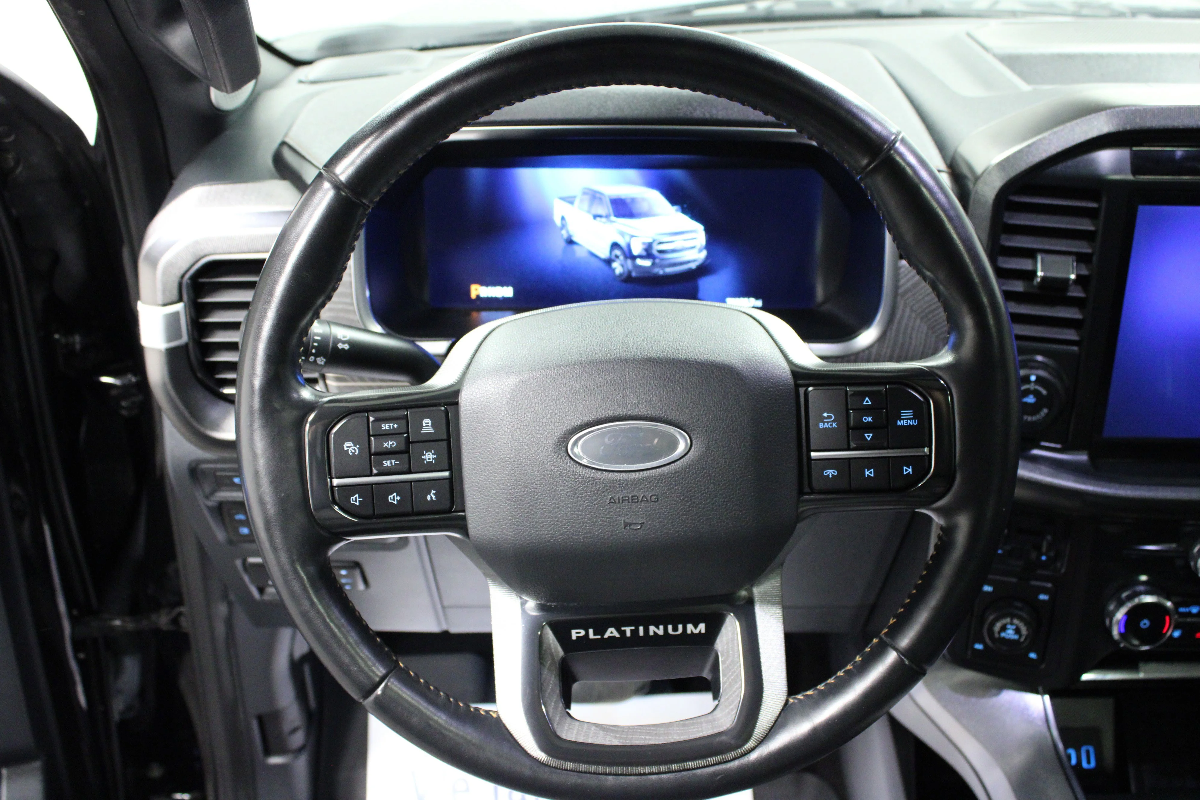 Used 2022 Black Metallic Ford Platinum image 17