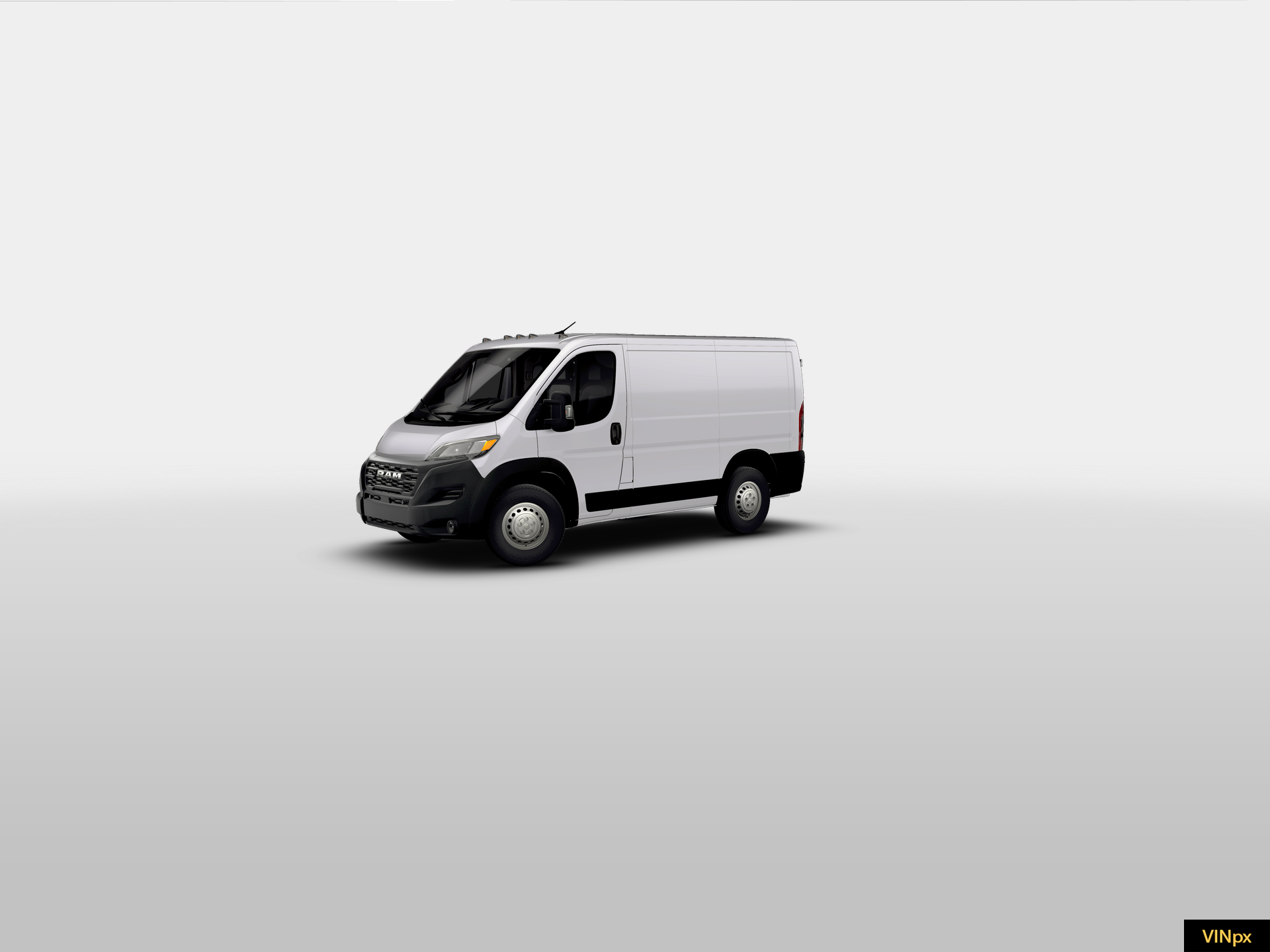 New 2026 Bright White Clear-Coat Exterior Paint RAM Tradesman image 2