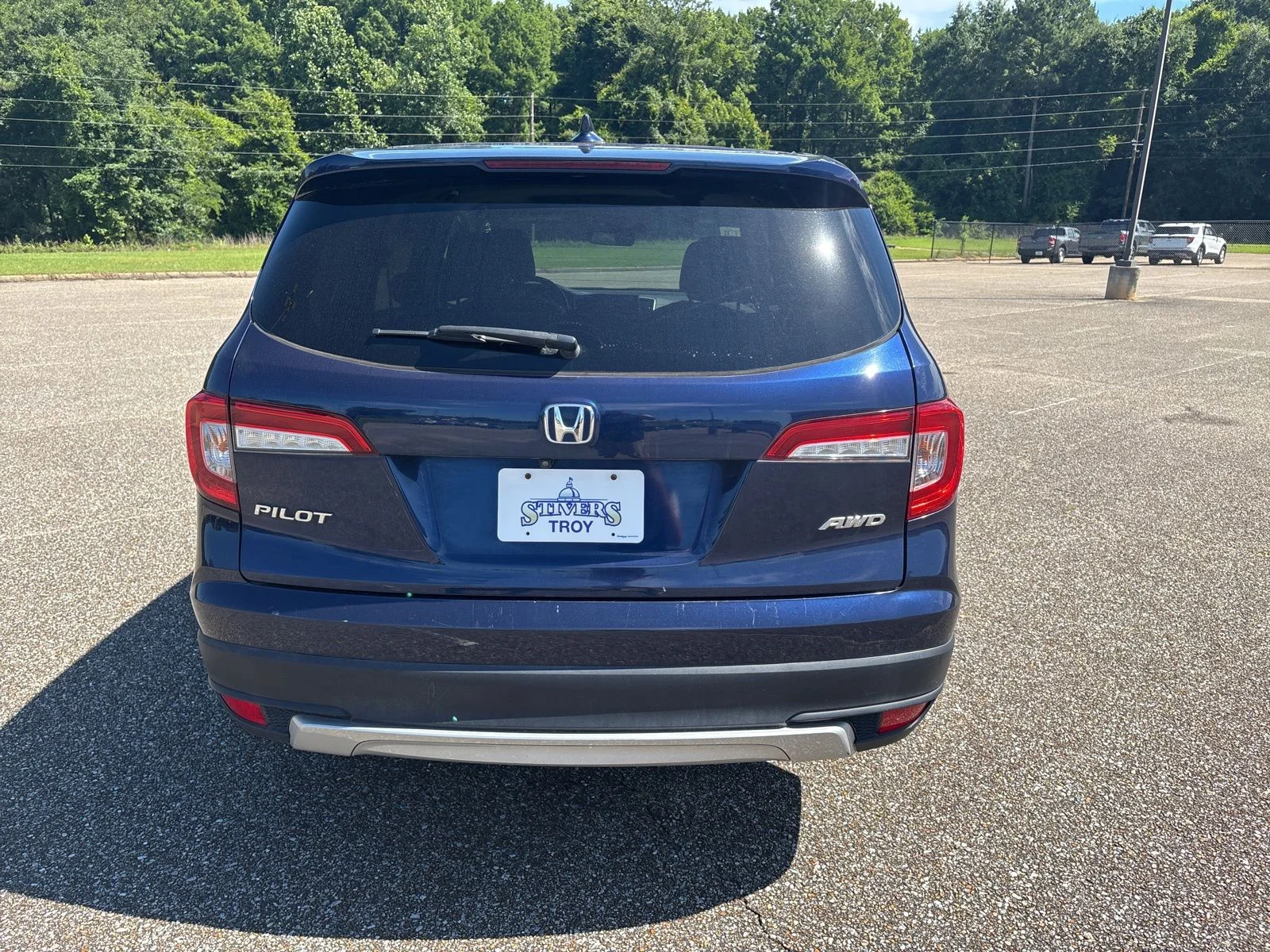 Used 2019 Blue Honda EX-L image 4