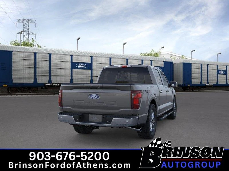 New 2026 Carbonized Gray Metallic Ford XLT image 8