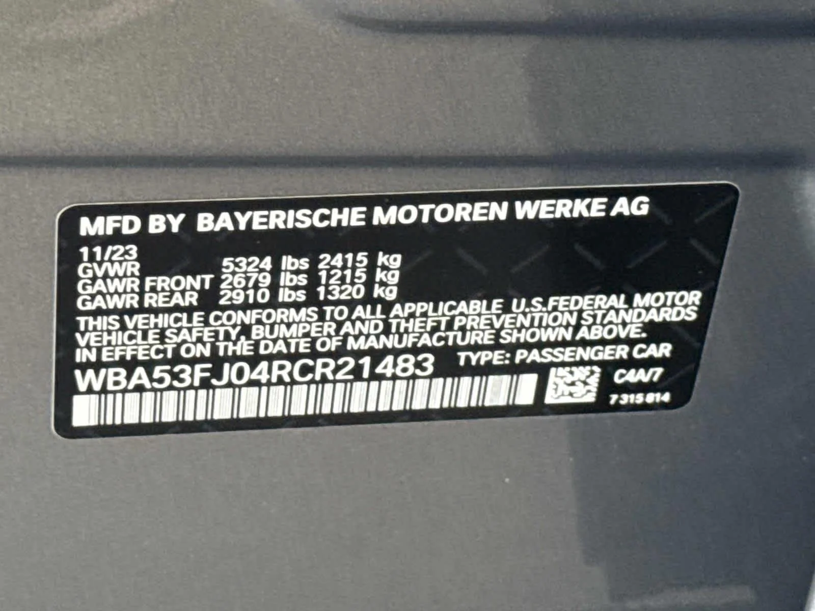 Used 2024 Oxide Grey Metallic BMW 530i xDrive image 42