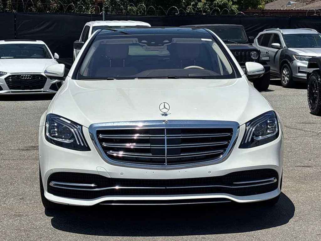 Used 2020 designo Diamond White Metallic Mercedes-Benz S 560 image 6