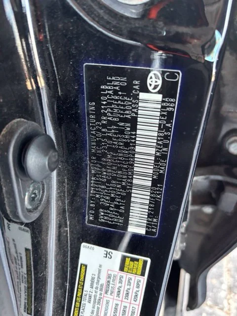 Used 2024 Black Toyota LE image 14