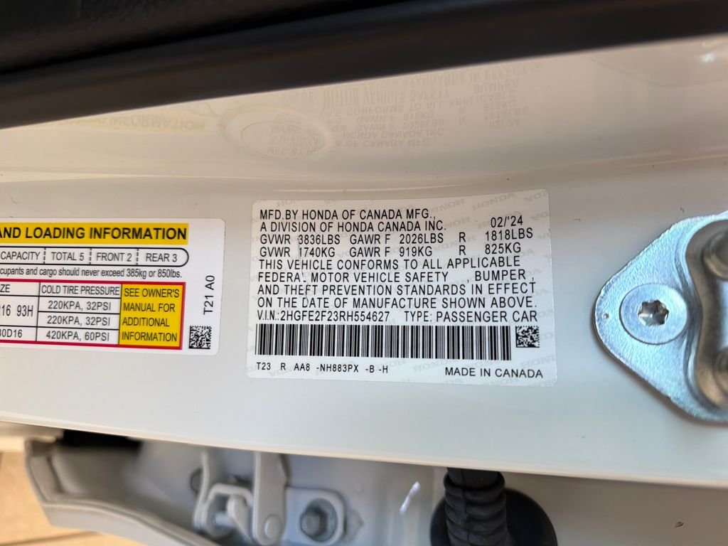 Used 2024  Honda LX image 16