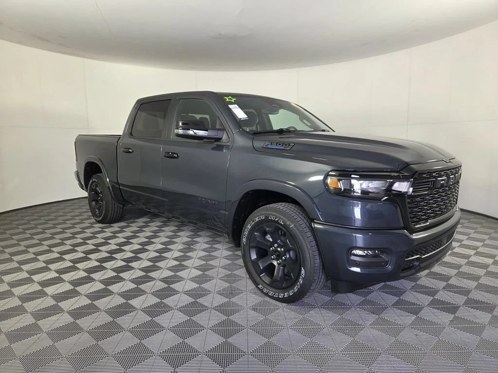 New 2026 Forged Blue Metallic Exterior Paint RAM Big Horn image 2