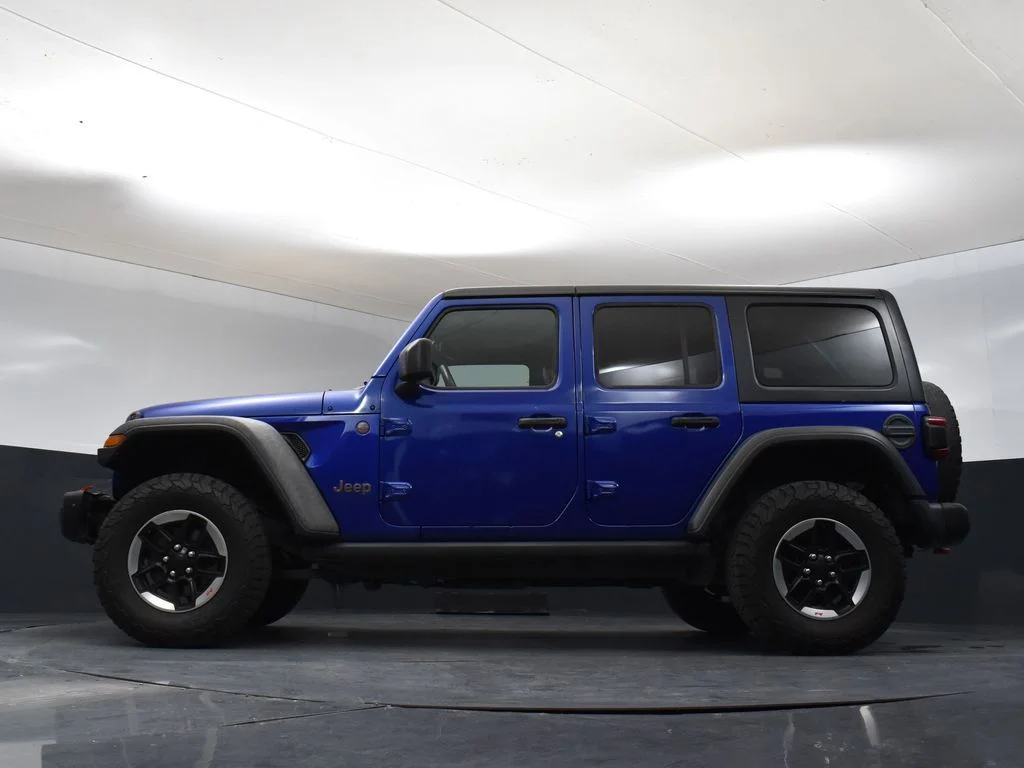 Used 2018 Blue Jeep Unlimited Rubicon image 11