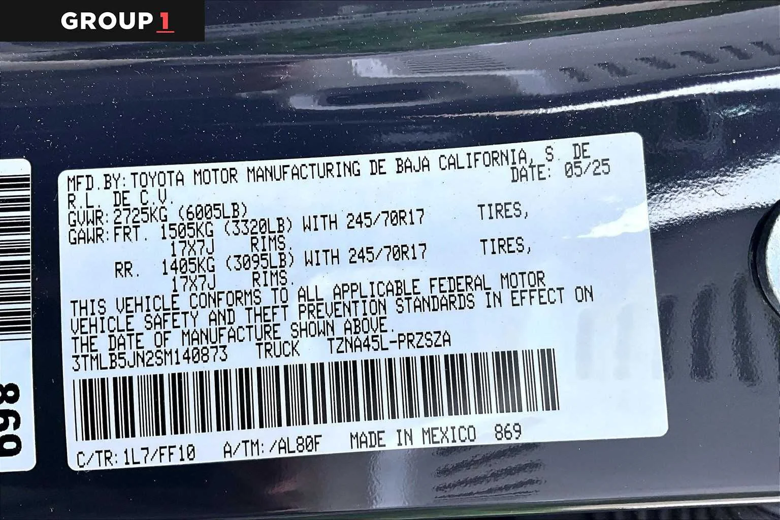 Certified Used 2025 Underground Toyota SR5 image 36