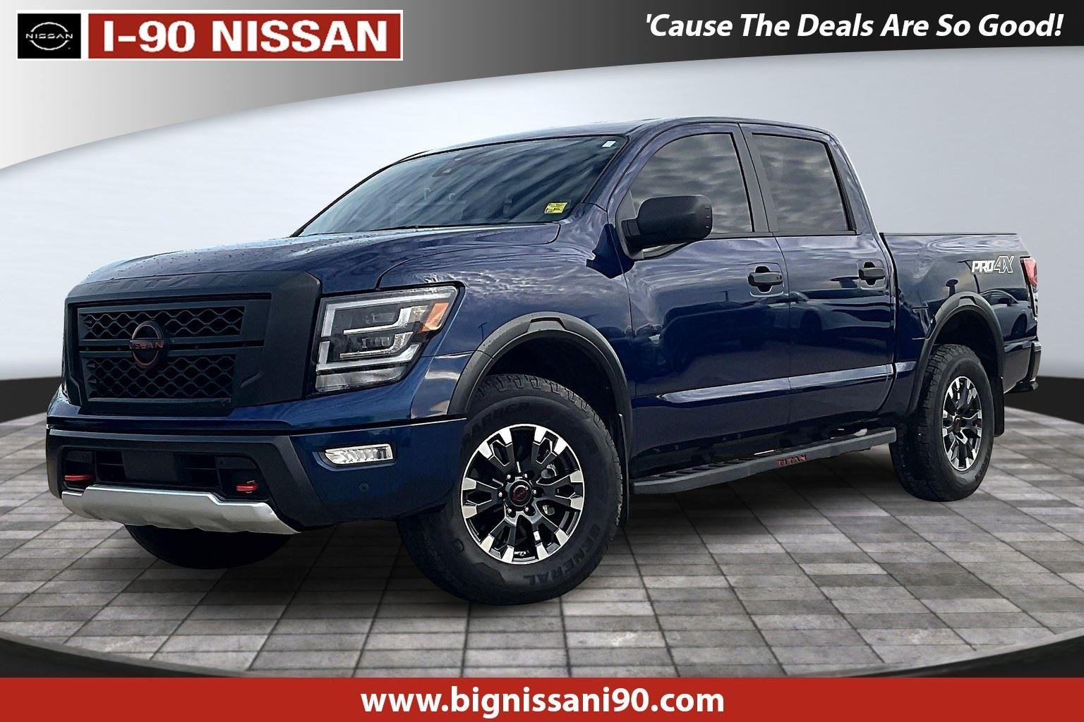 Certified Pre-Owned 2024 Nissan Titan PRO-4X Crew Cab in #IP4578