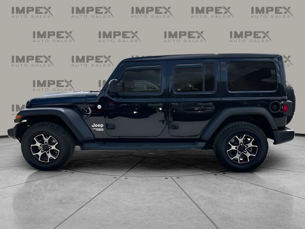 Used 2020 Black Jeep Unlimited Sport S image 3