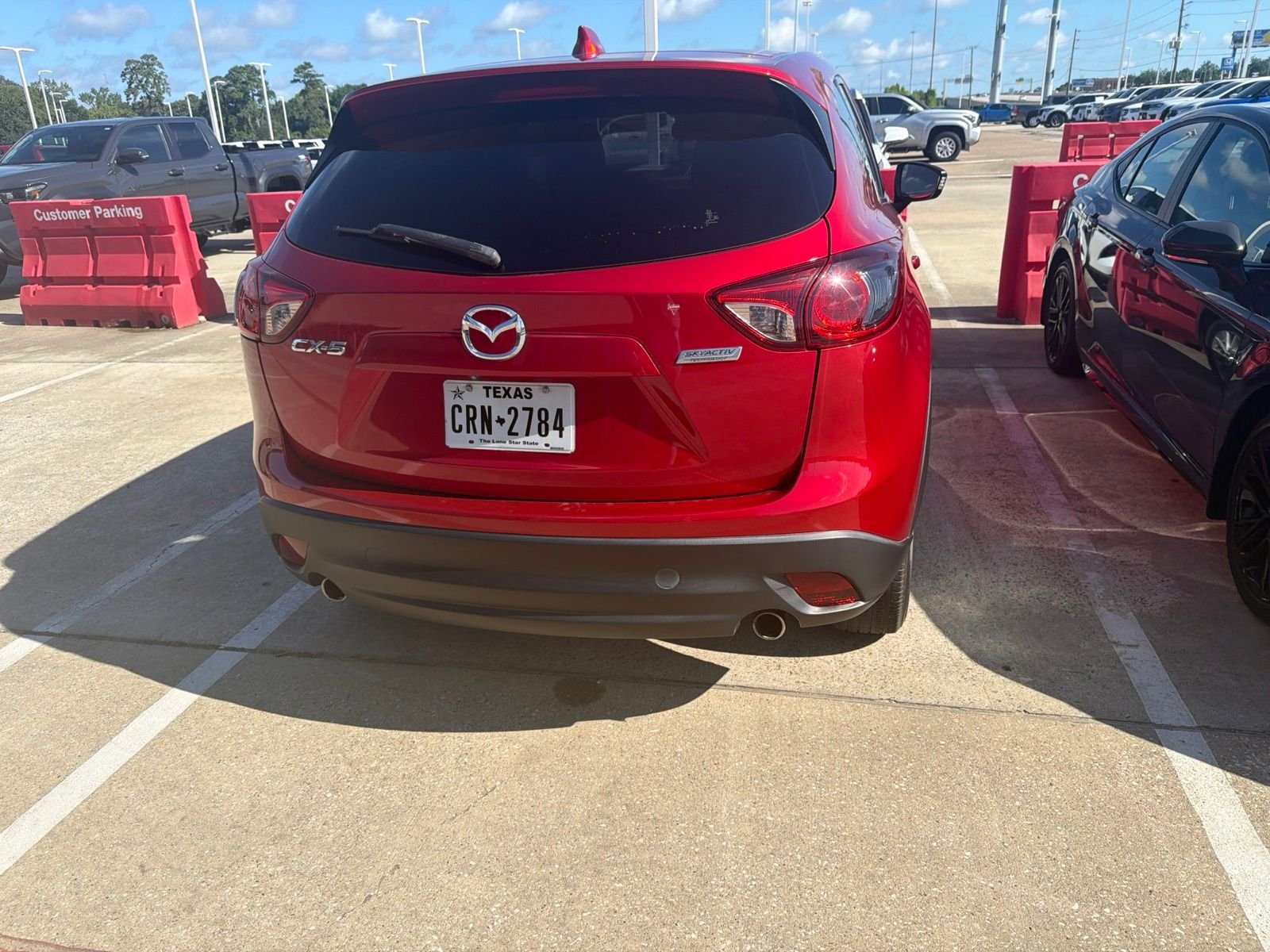 Used 2014 Red Metallic Mazda Touring image 8