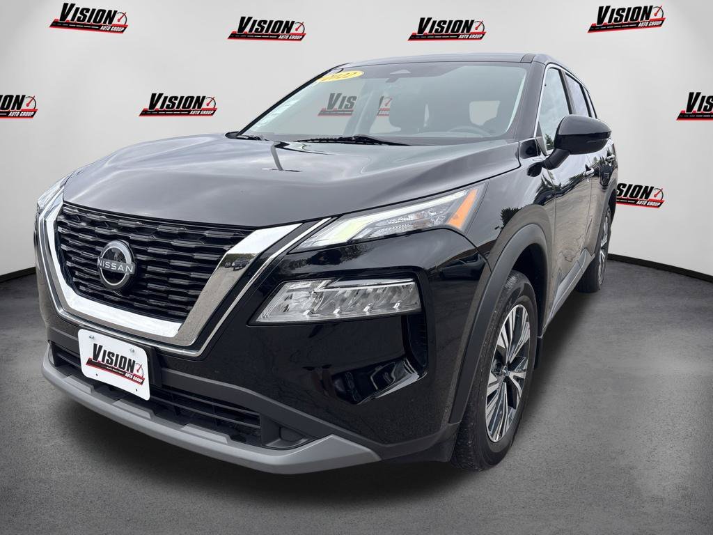 Used 2022 Black Nissan SV image 1