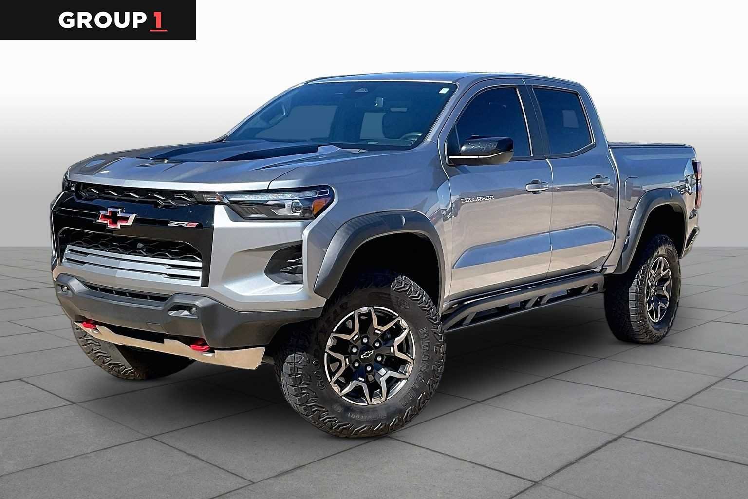 Used 2023 STERLING GRAY METALLIC Chevrolet 4WD ZR2 image 1