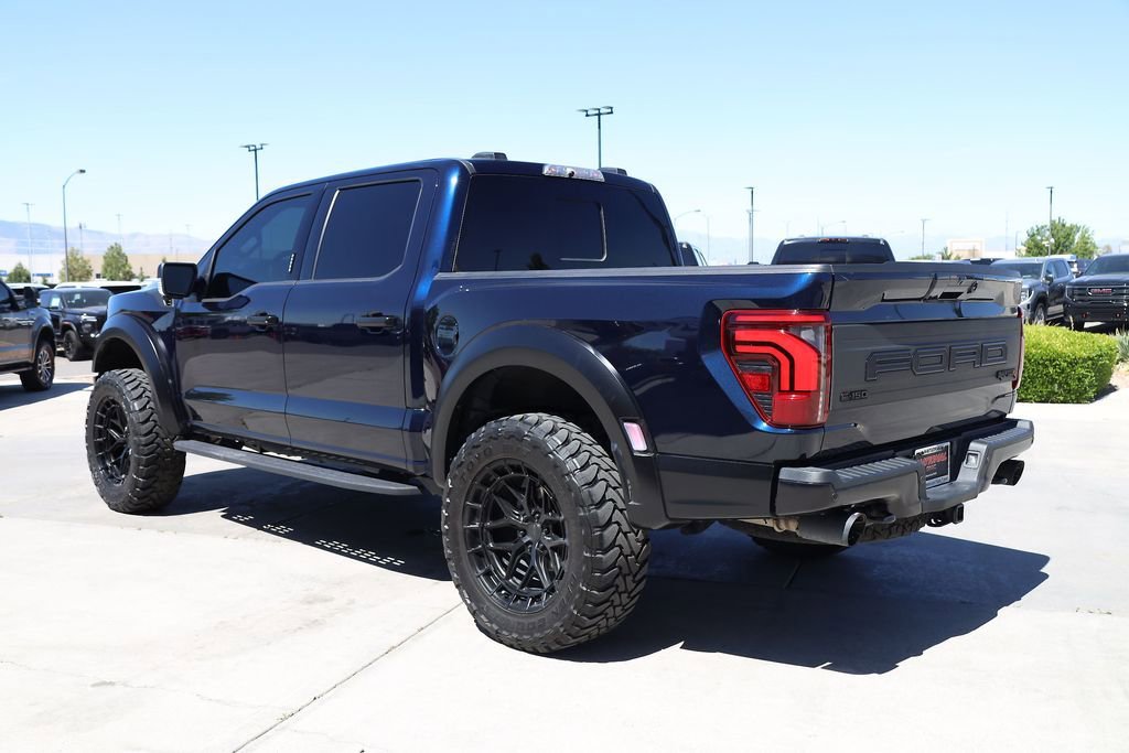 Used 2024 Blue Ford Raptor image 4