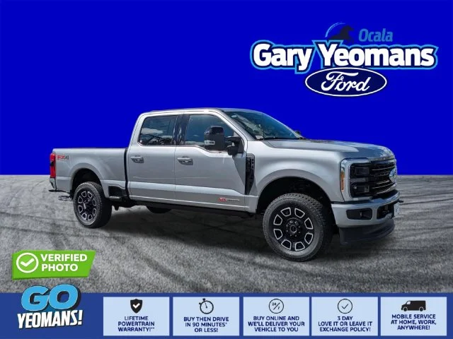 New 2027 Iconic Silver Metallic Ford F-350® Platinum® image 1