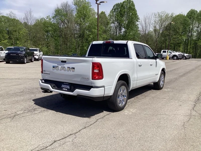 New 2026 Bright White Clear-Coat Exterior Paint RAM Big Horn/Lone Star image 7