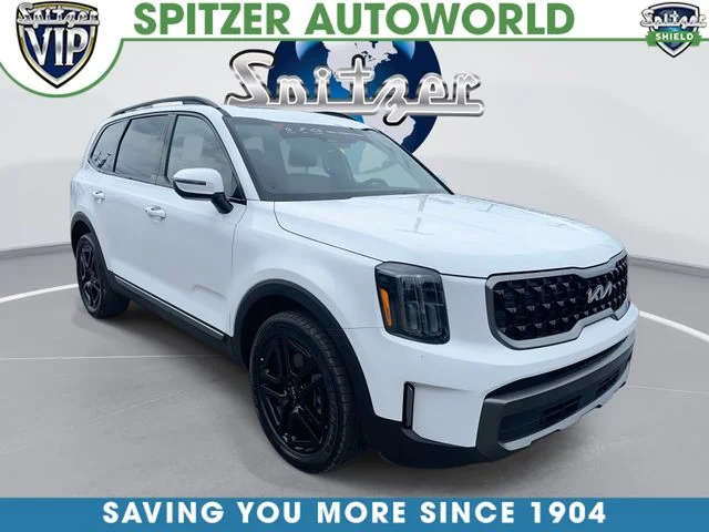Used 2023 White Kia EX X-Line image 1