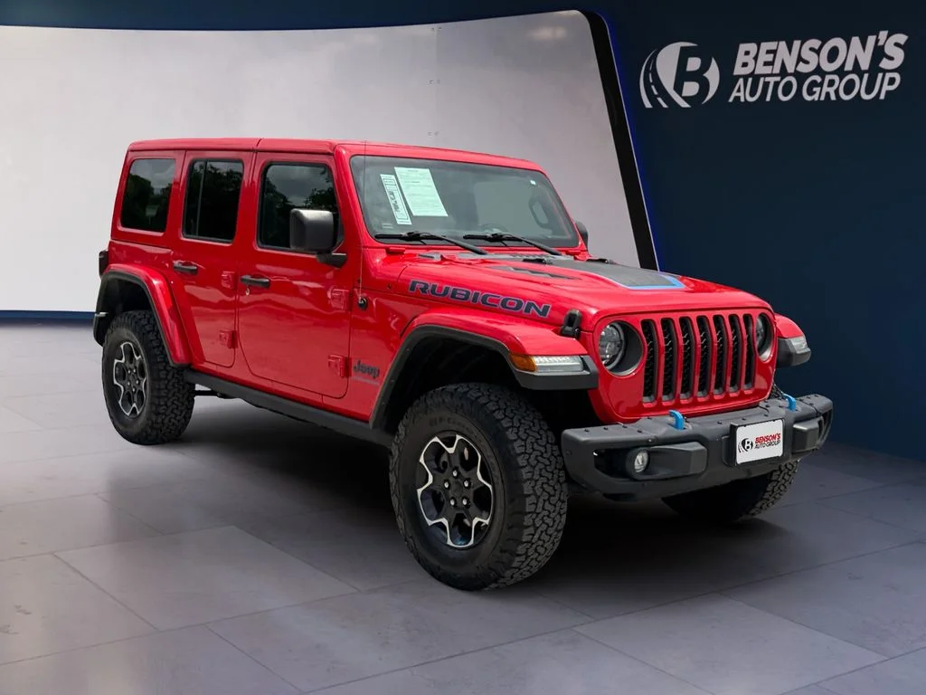 Used 2023 Red Jeep Rubicon 4xe image 7
