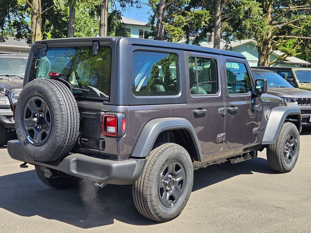 New 2026 Granite Crystal Metallic Clear-Coat Exterior Paint Jeep Sport image 7