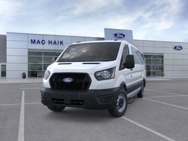 New 2026 Oxford White Ford Passenger Van XL image 2