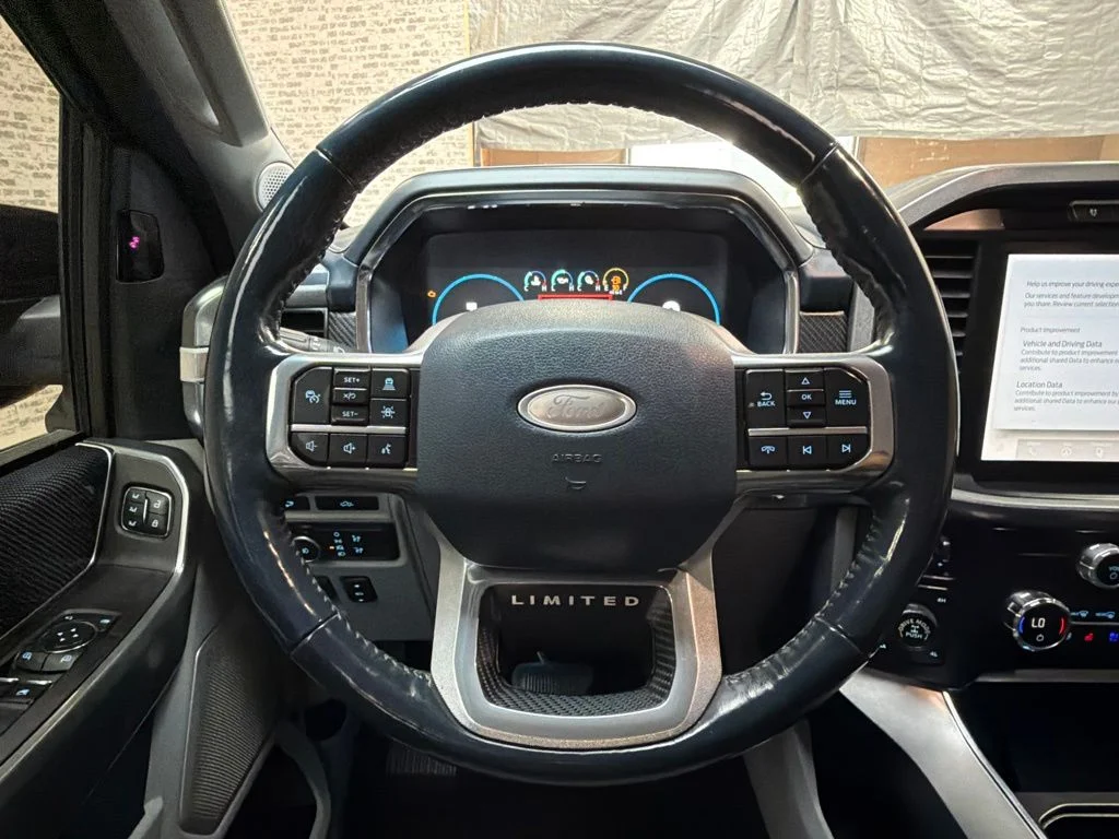 Used 2021 Agate Black Metallic Ford Limited image 16