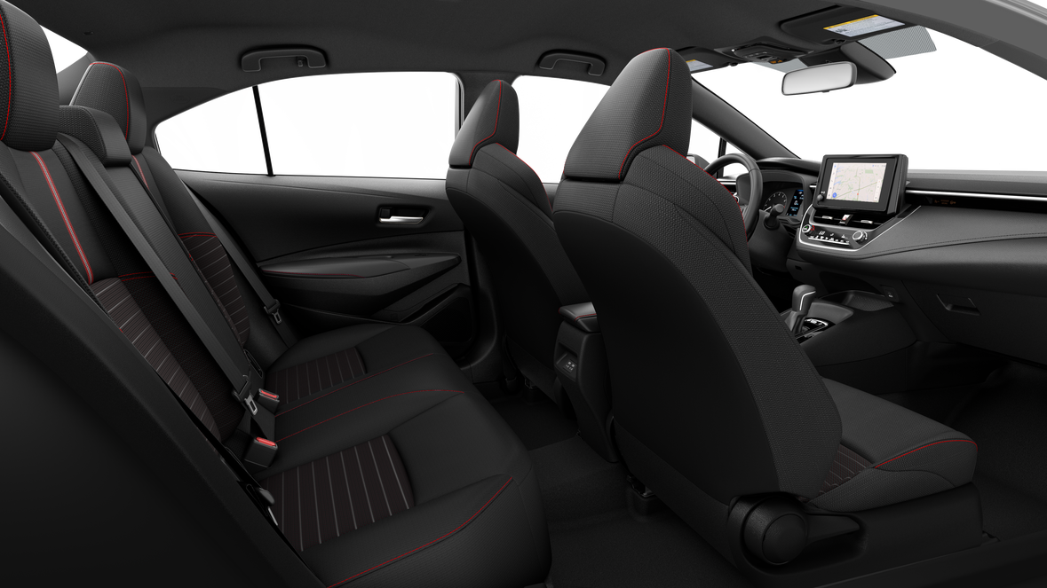 New 2025 Midnight Black Metallic Toyota SE image 8
