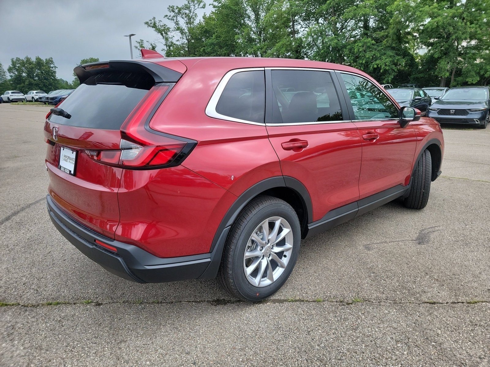 New 2026 Radiant Red Metallic Honda EX image 28