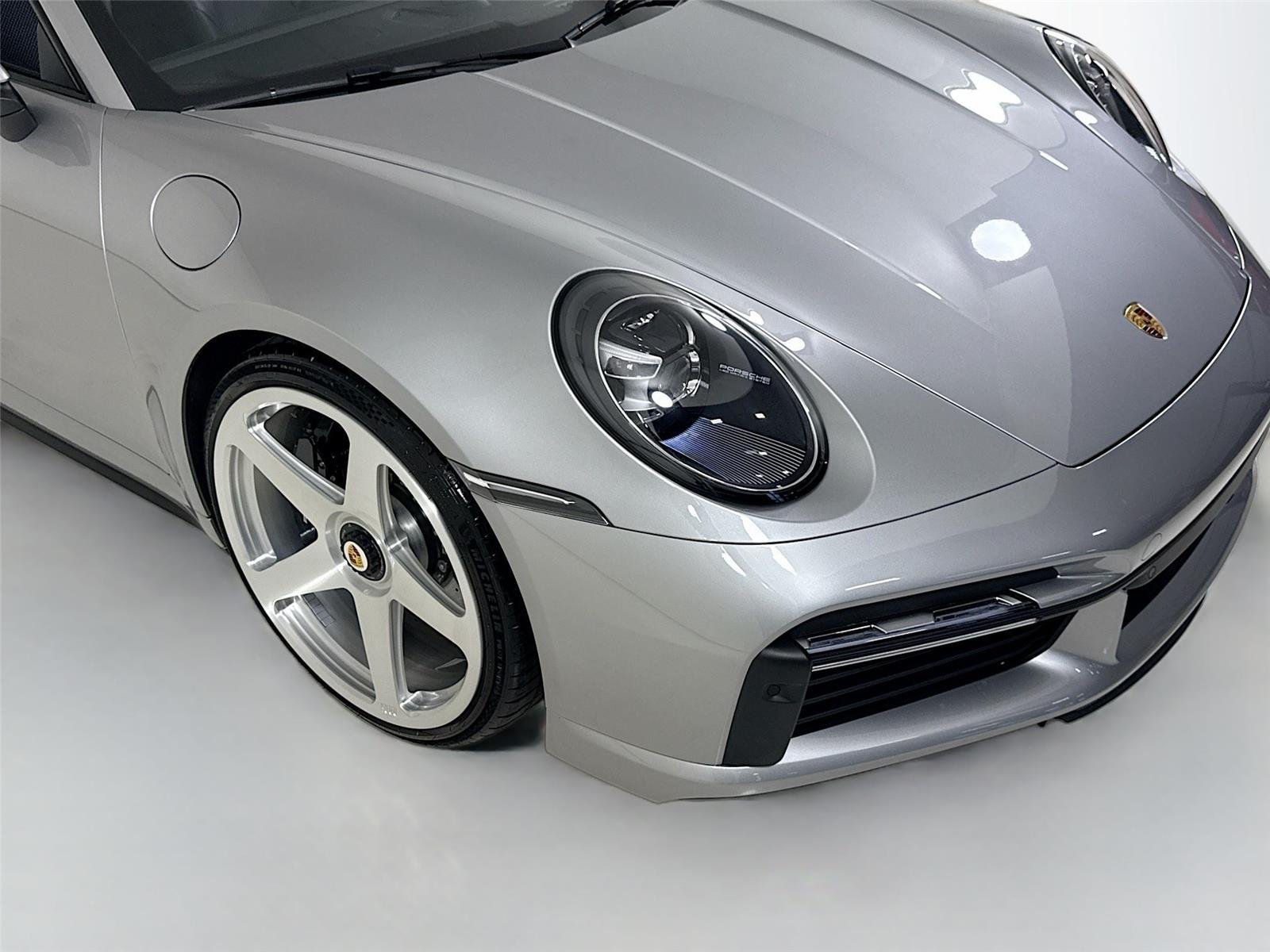Used 2024 GT Silver Metallic Porsche Turbo S | AG Luxury Wheels |PCCB | Front Lift | Sport Seats image 36