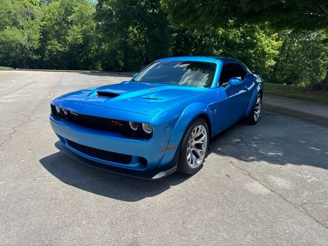 Used 2023 Blue Dodge R/T Scat Pack Widebody image 3