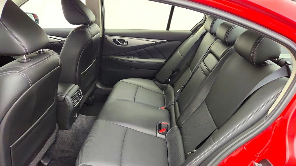Used 2023 Dynamic Sunstone Red INFINITI LUXE AWD image 21