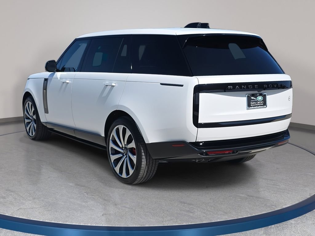 New 2025 Icy White Satin Land Rover SV LWB image 7