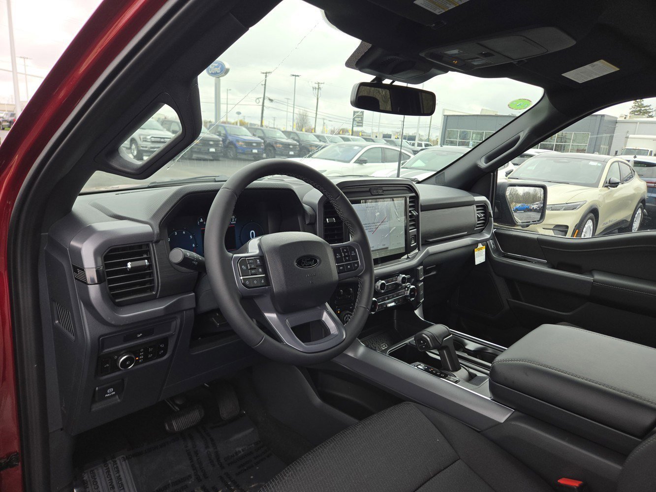 New 2026 Ruby Red Metallic Tinted Ford XLT image 2