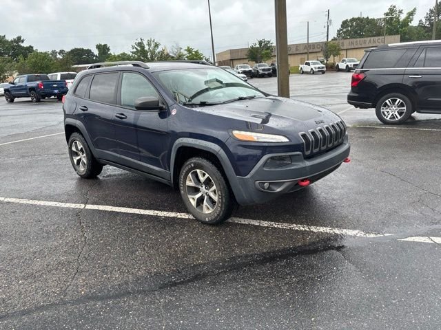 Used 2016 Blue Jeep Trailhawk image 1