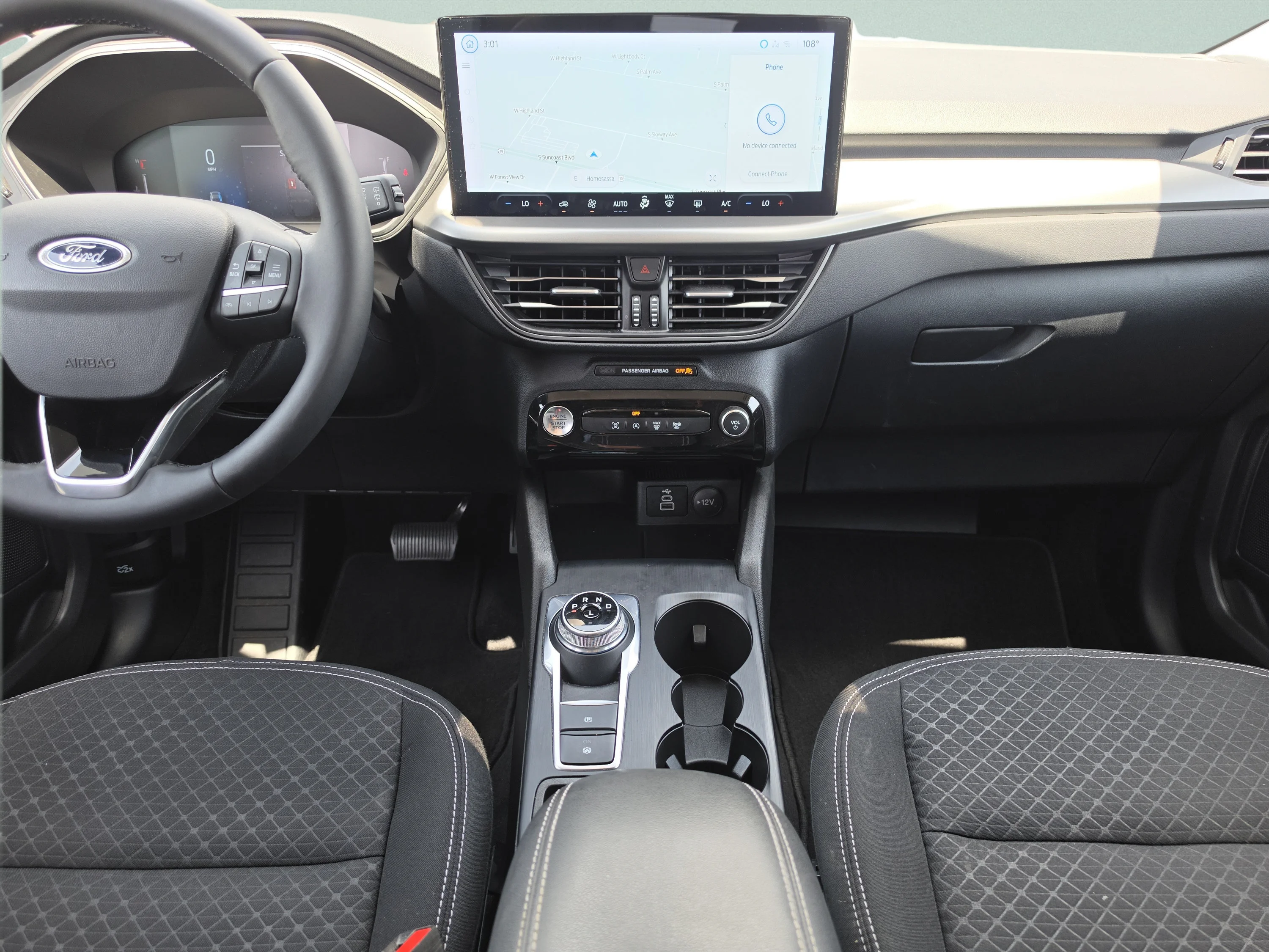 Used 2024 Agate Black Metallic Ford Active image 21