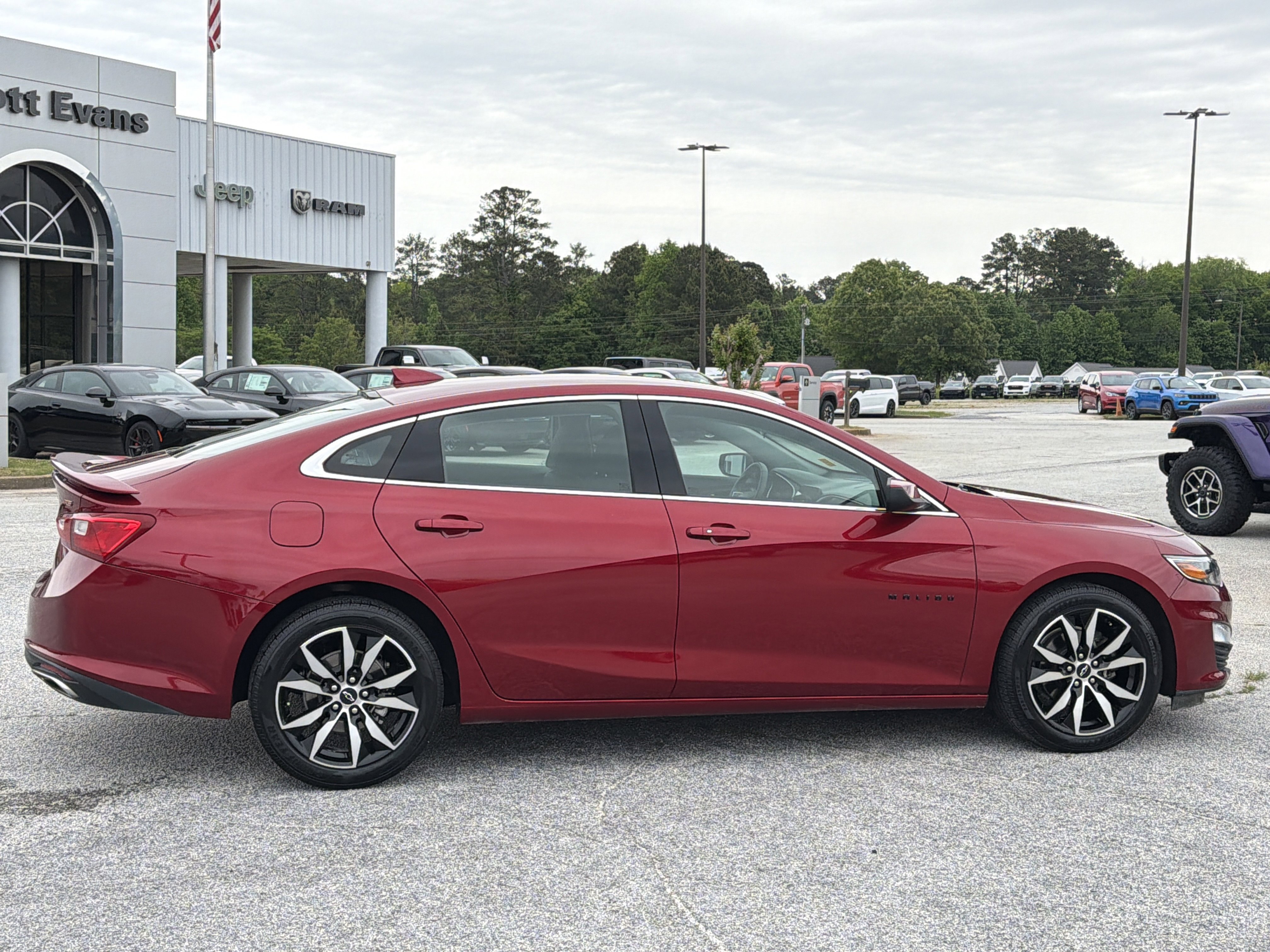 Used 2023 Radiant Red Tintcoat Chevrolet RS image 9