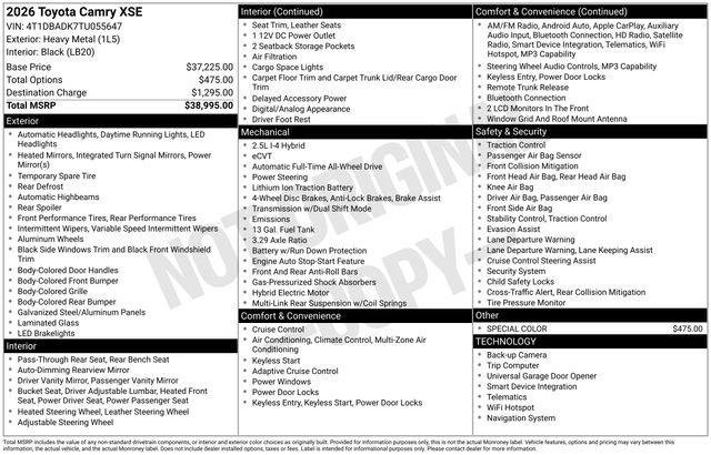Certified Used 2026 PRECIOUS METAL Toyota  image 8